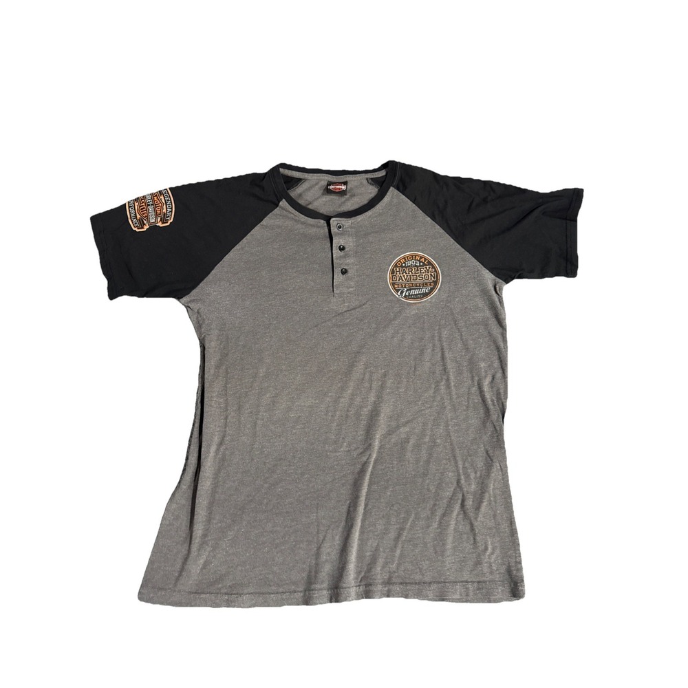 Harley Davidson Double Sided Durango Colorado  Motorcycle Shirt XL